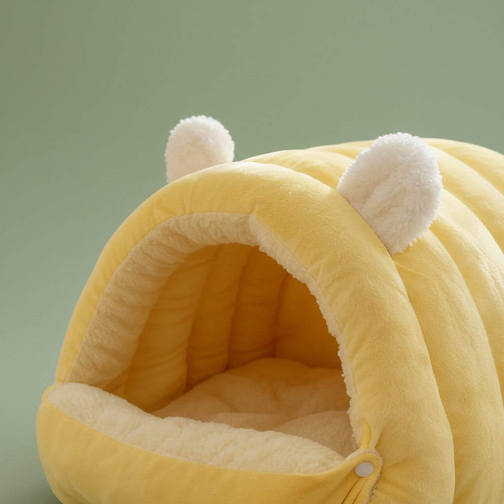 Enclosed Pet Nest Bed – Detail