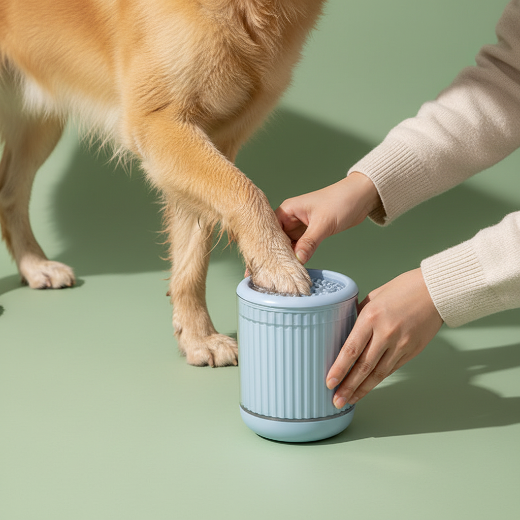 Paw Cleaner Cup – Lifestyle
