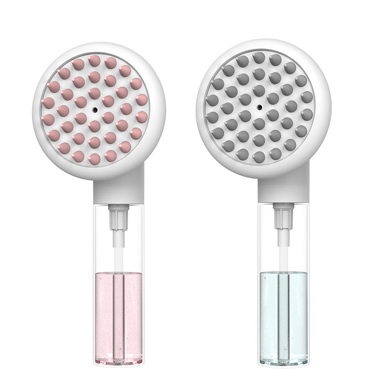 Pet Bath Brush with Soap Dispenser