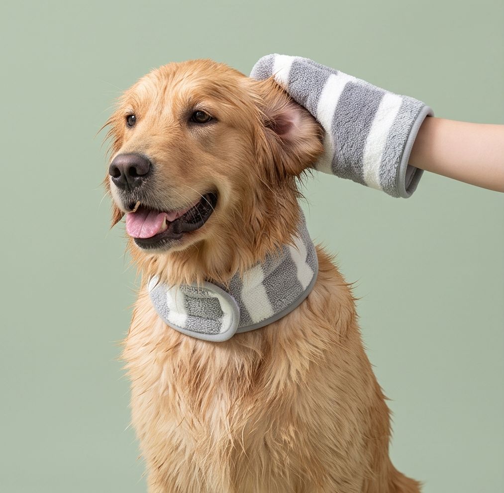 Absorbent Drying Robe for Dogs and Cats