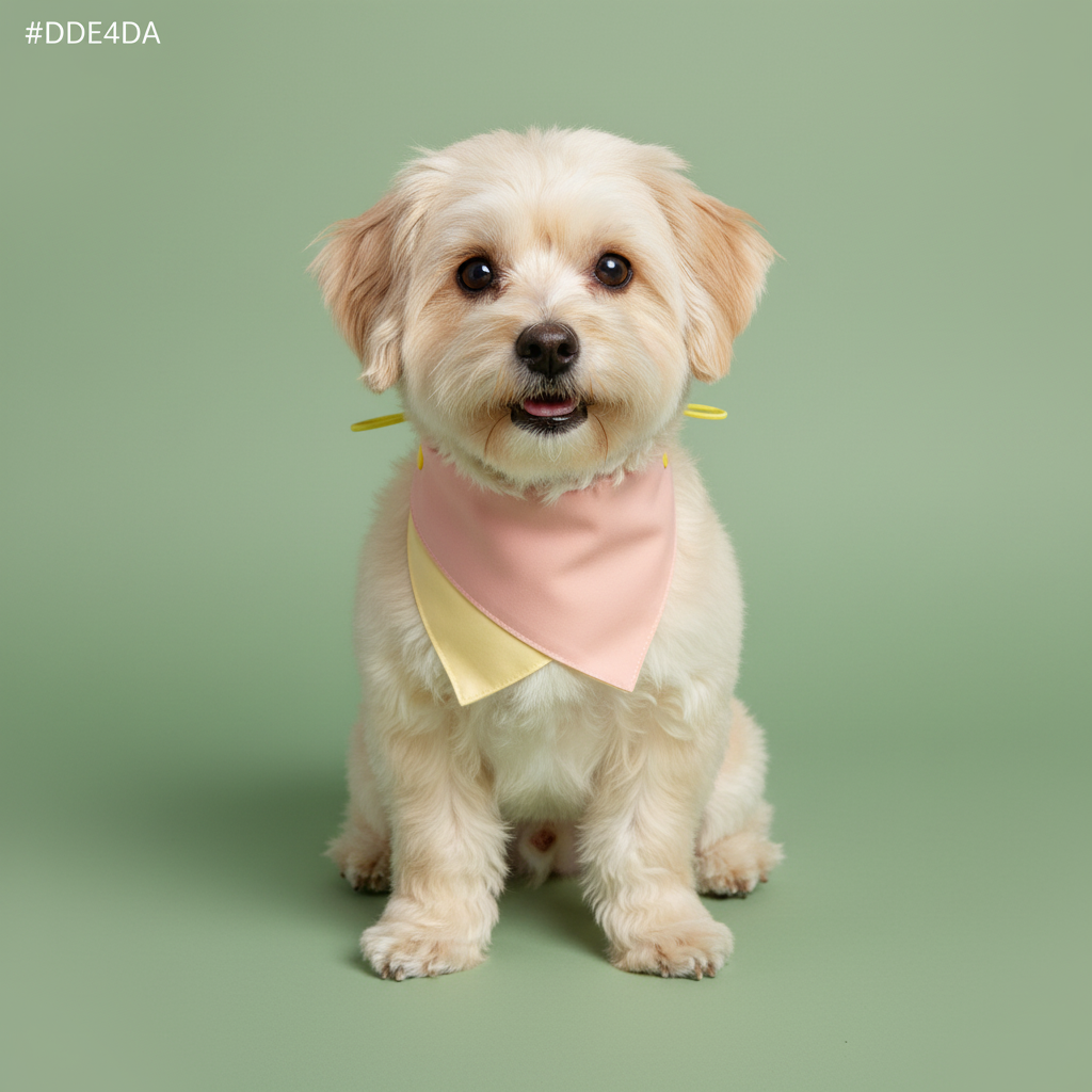 Adjustable Dog Bandana – Dog Lifestyle 1