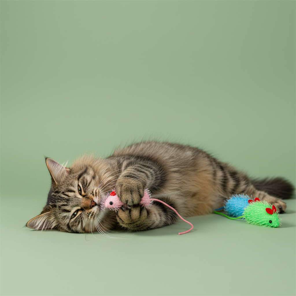 Cat Toy Mice 3 Pack – Cat Lifestyle 2
