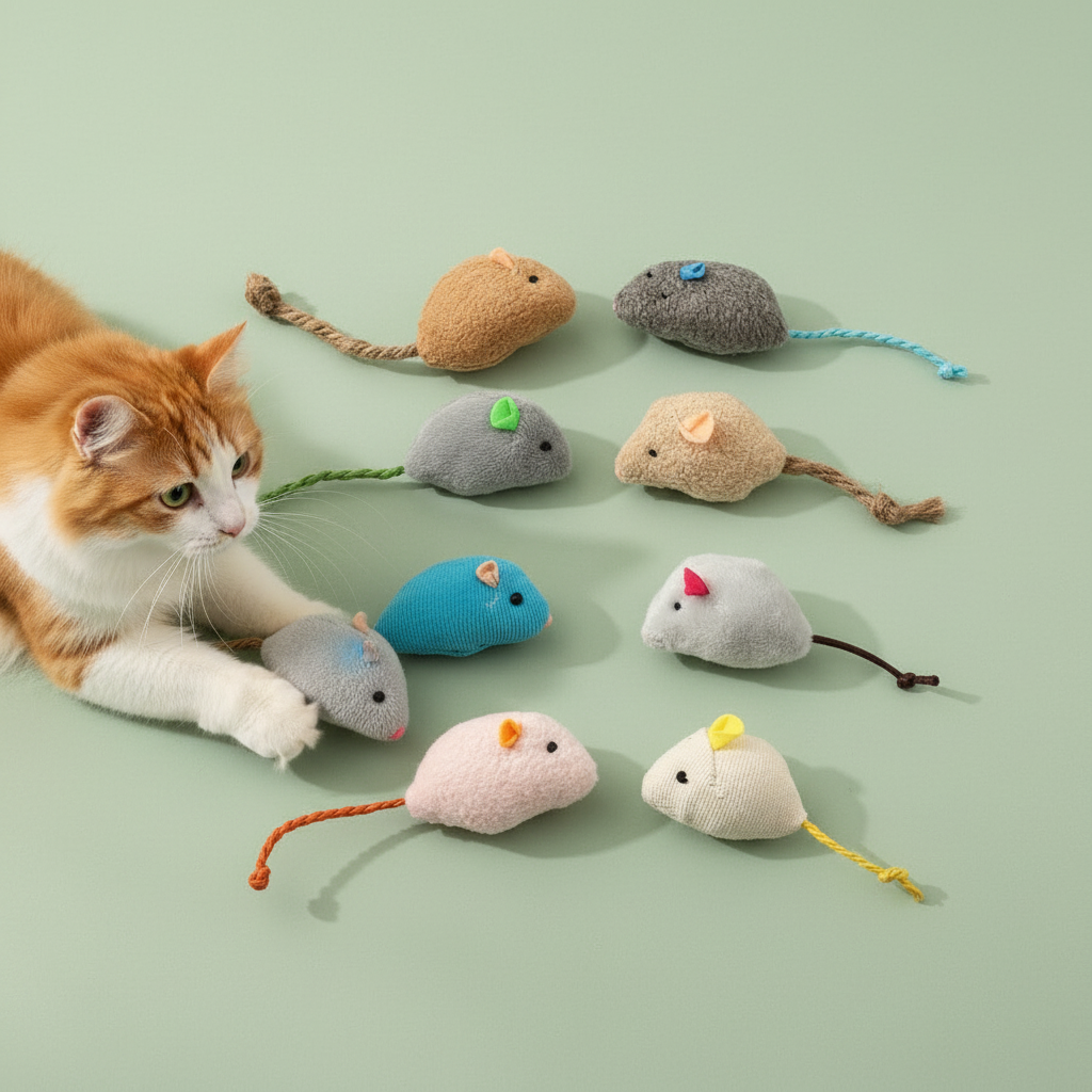 Catnip Mice Multipack – Cat Lifestyle 1
