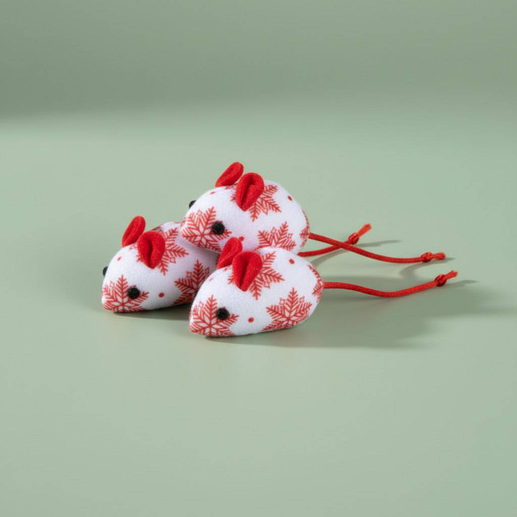 Christmas Cat Mice – Hero