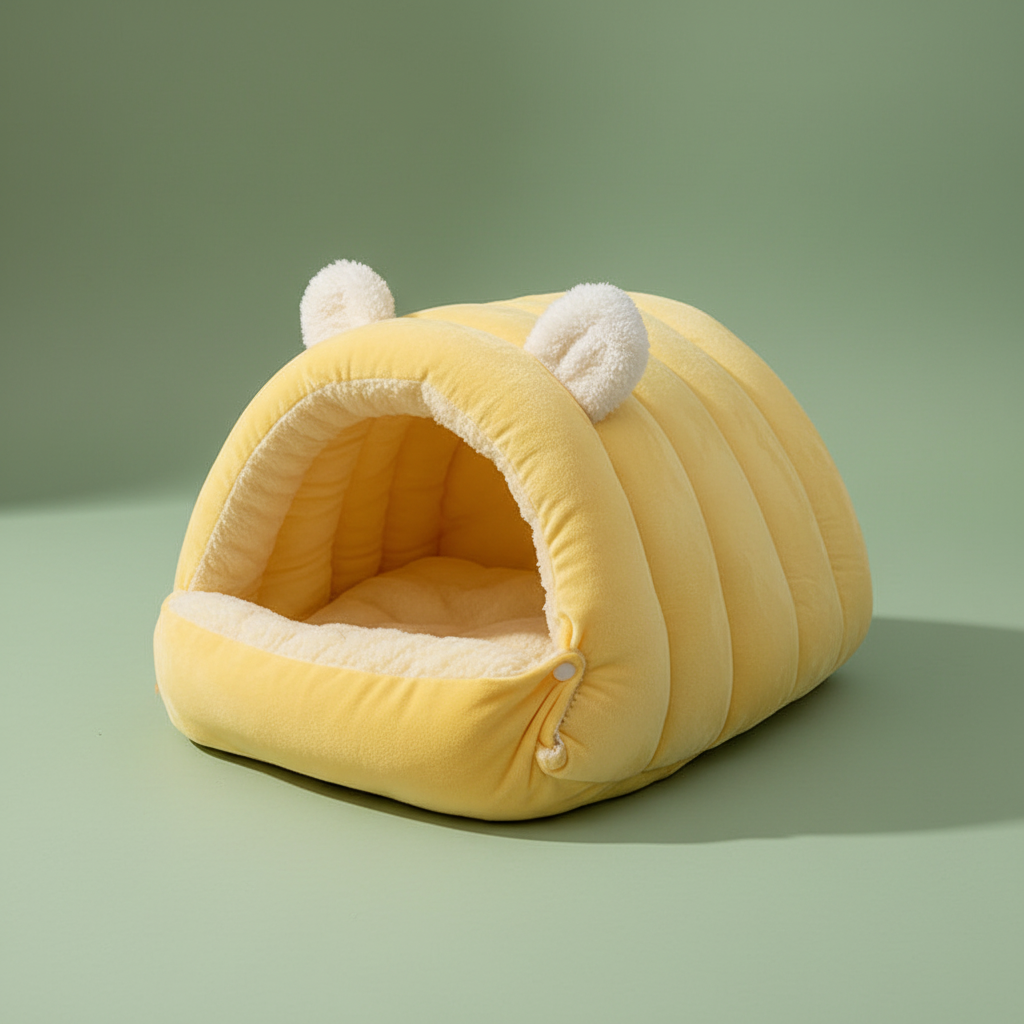 Enclosed Pet Nest Bed – Hero
