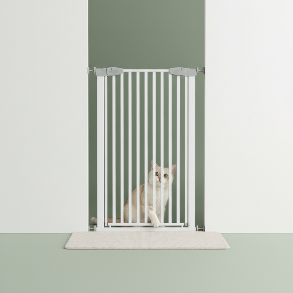 Extension Panels for Tall Cat Barrier Gate – Lifestyle