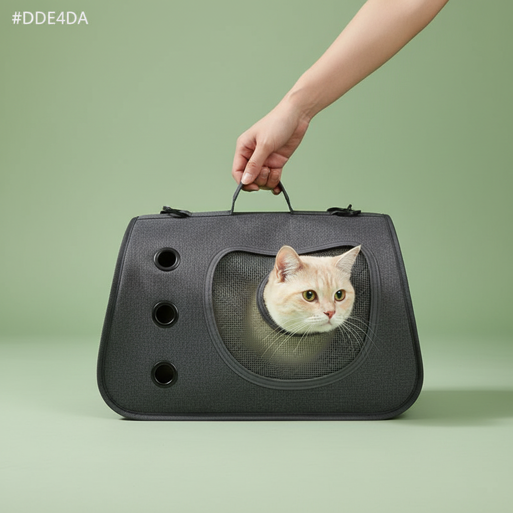 Foldable Pet Carrier Bag – Lifestyle