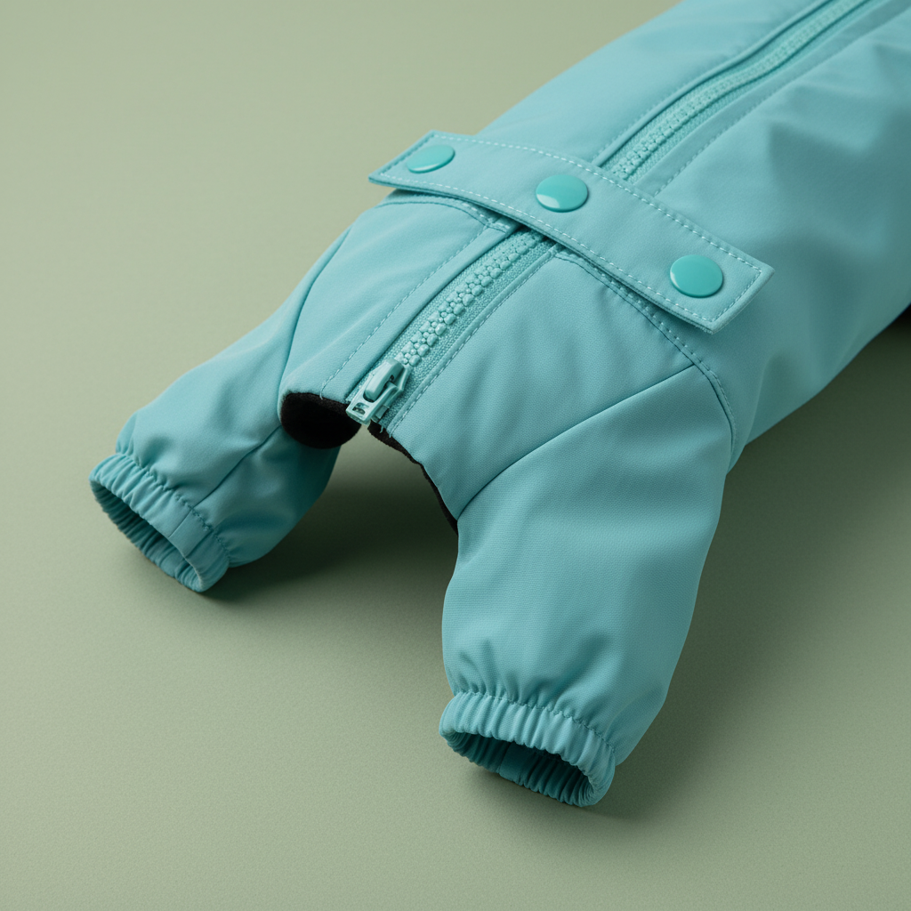 Four Leg Waterproof Dog Suit – Detail