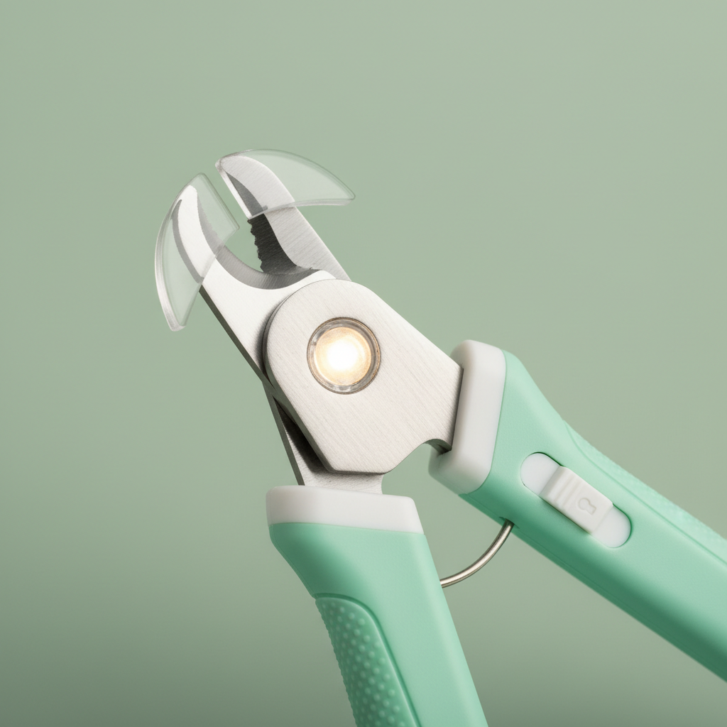 LED Pet Nail Clippers – Detail
