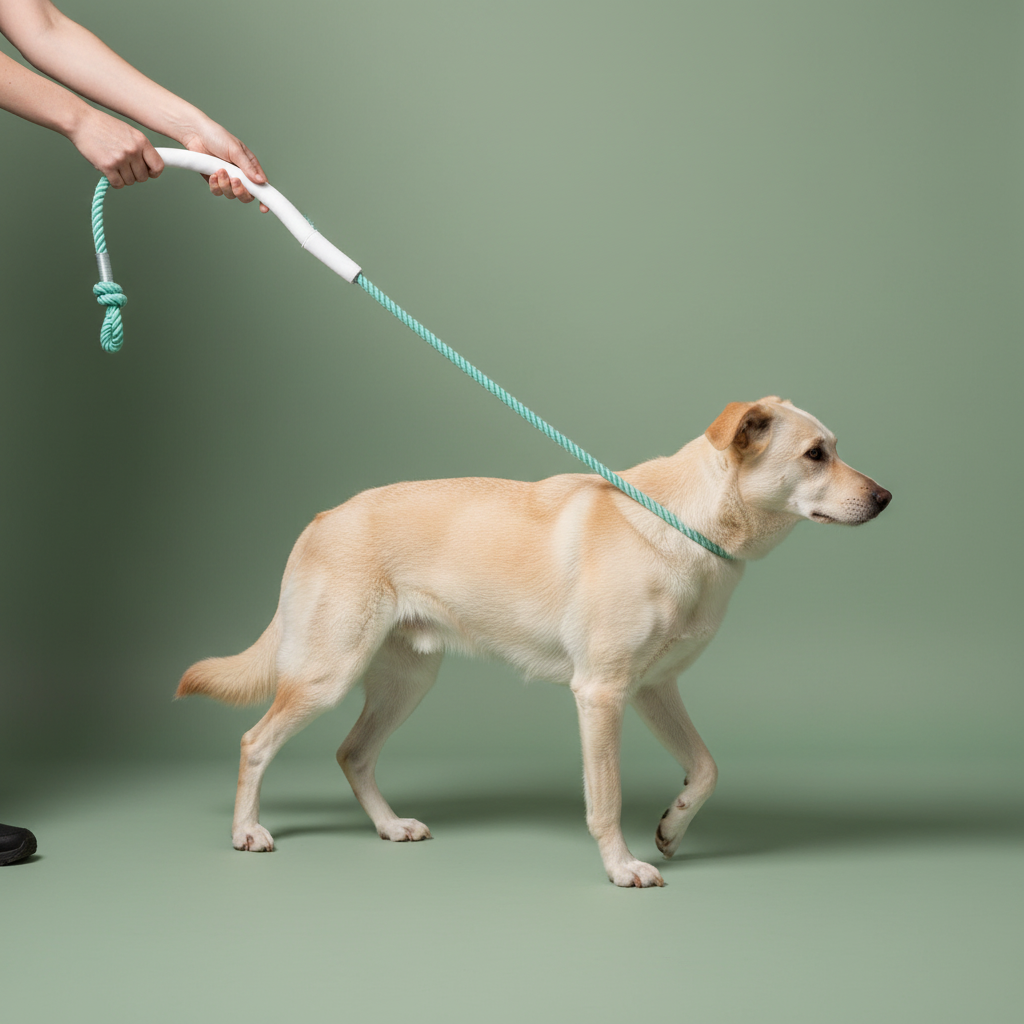 Padded Handle Rope Slip Lead – Lifestyle
