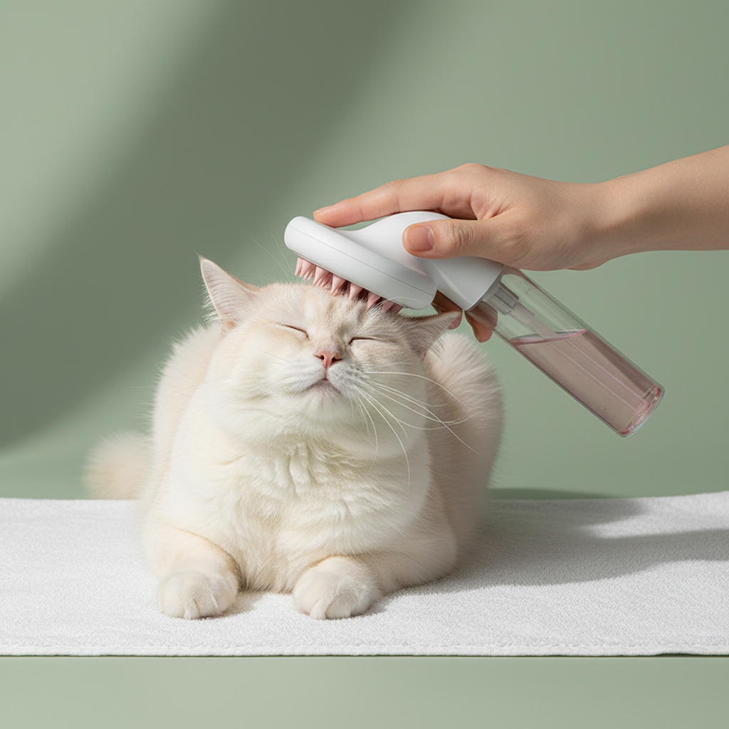 Pet Bath Brush – Cat Lifestyle