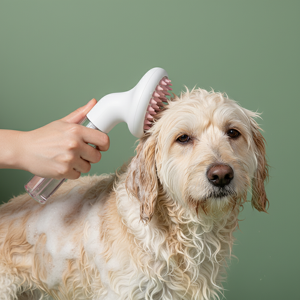 Pet Bath Brush – Dog Lifestyle