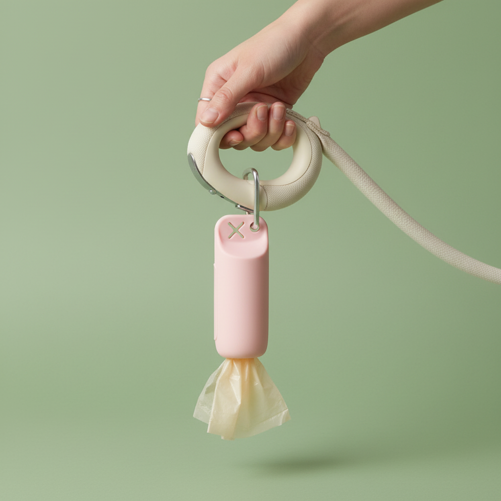 Portable Poo Bag Dispenser – Lifestyle