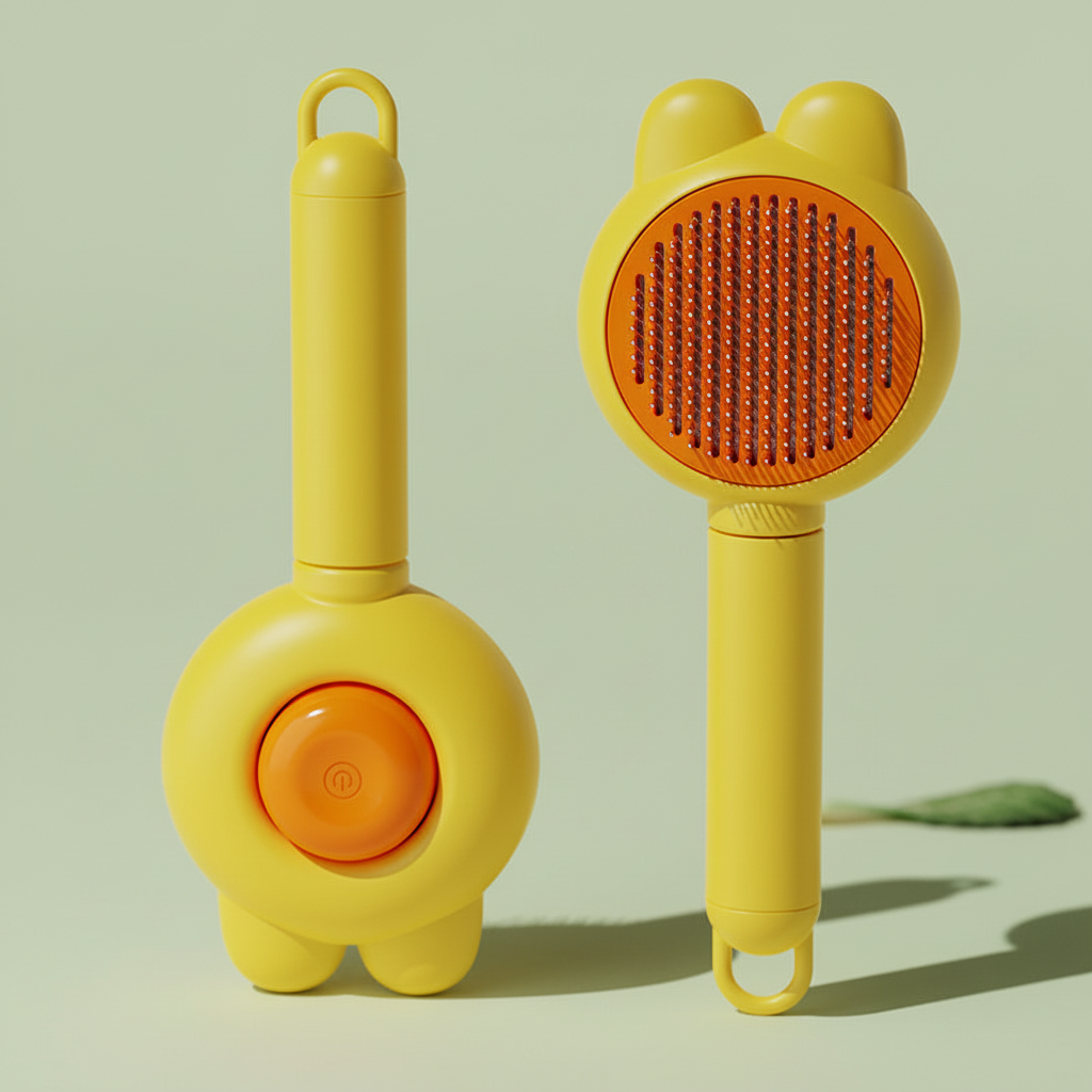 Rabbit Slicker Brush – Detail