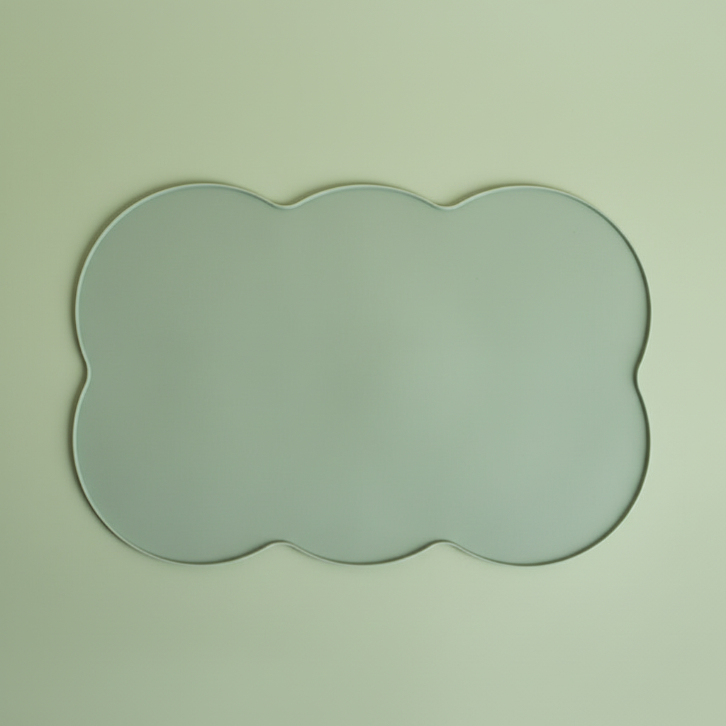 Silicone Pet Feeding Mat – Sage Variant