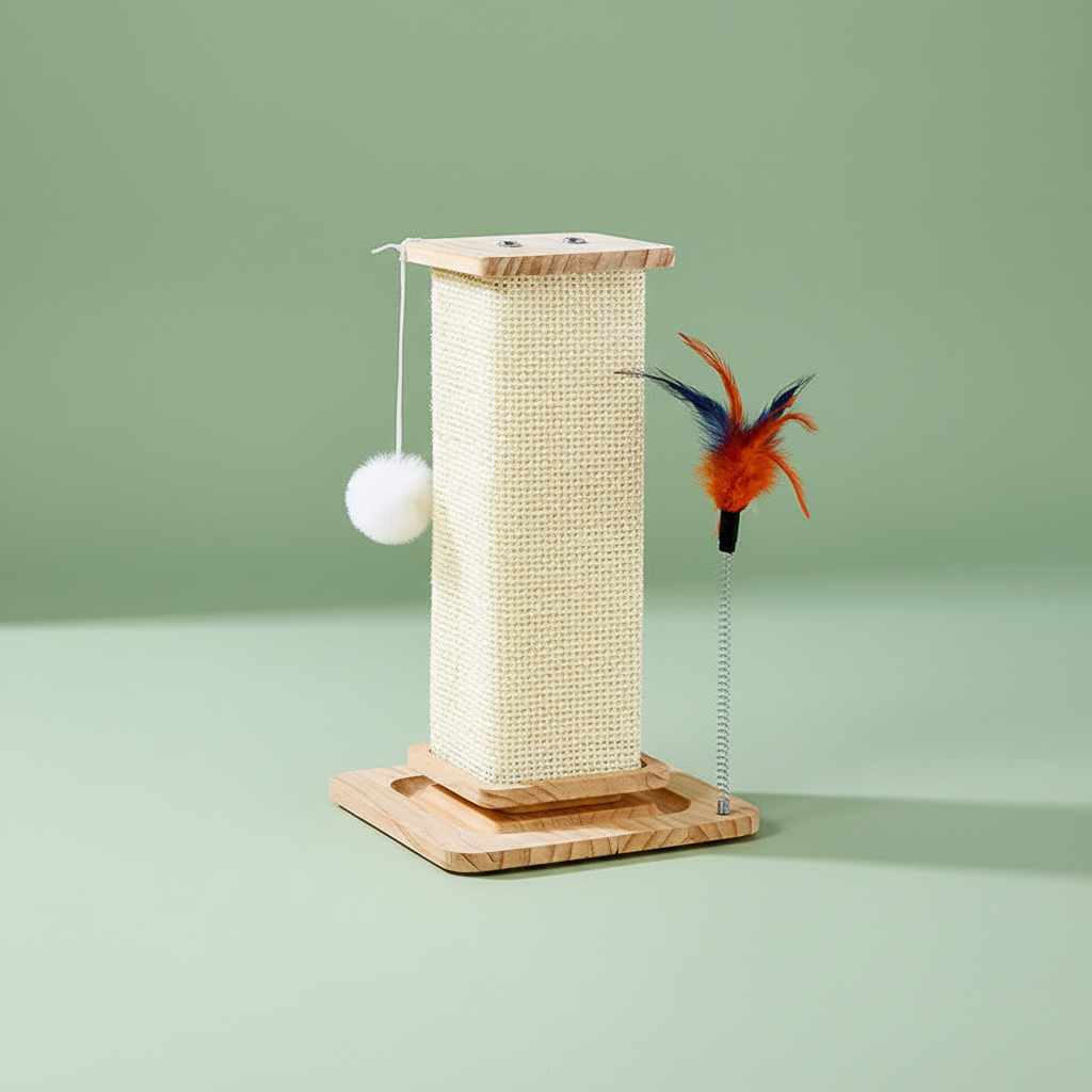 Sisal Cat Scratching Post – Hero