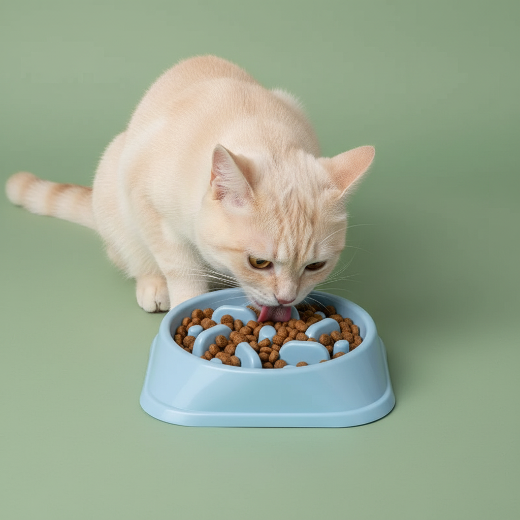 Slow Feeder Bowl for Cats and Dogs – Lifestyle