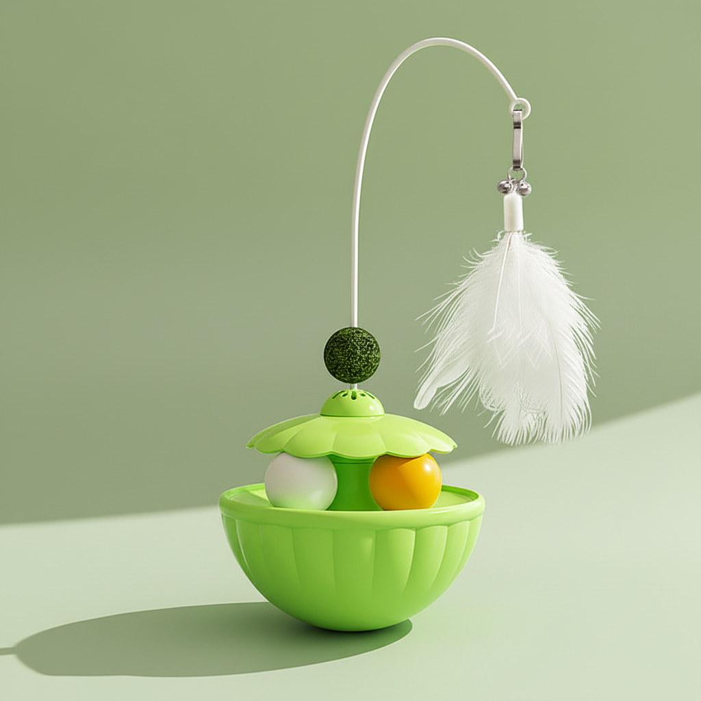 Tumbler Puzzle Feeder – Sage Green Studio