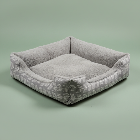 Washable Square Pet Bed – Hero